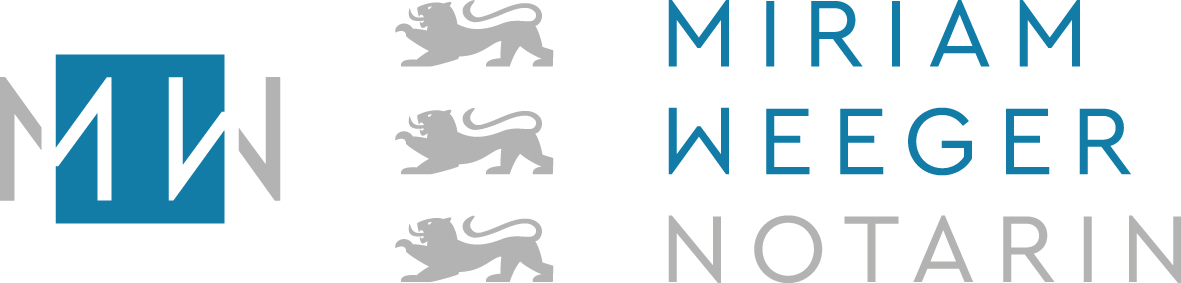 Logo Notarin Miriam Weeger